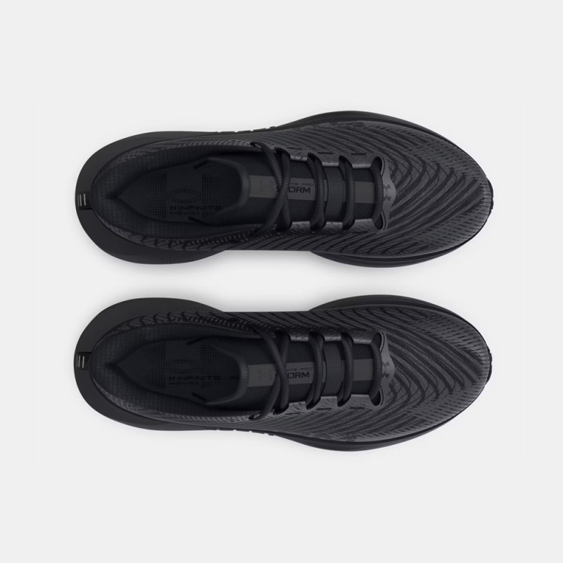 Baskets Under Armour Infinite Pro Storm – Noires – Unisexe – Amorti & Protection par Tous Temps