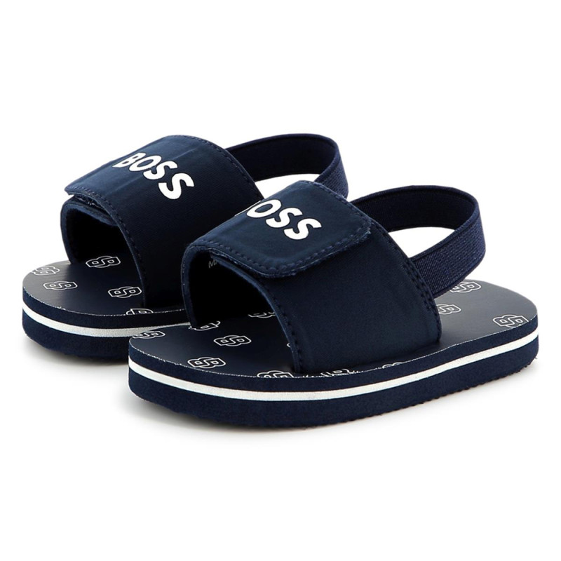 Claquettes Enfant Boss Bleu Marine – Pratiques, Confortables et Stylées