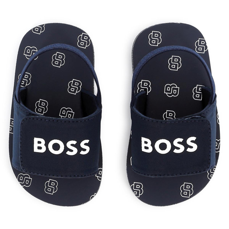 Claquettes Enfant Boss Bleu Marine – Pratiques, Confortables et Stylées