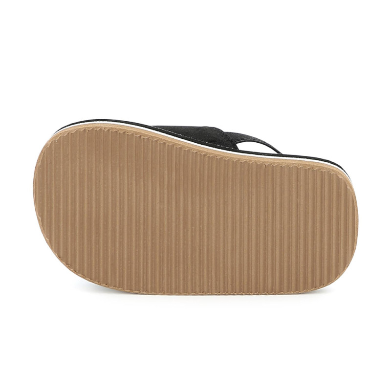 Claquettes Enfant Boss Noires – Pratiques, Confortables et Stylées