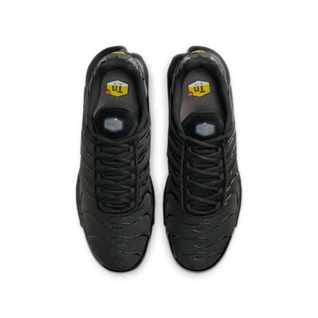 Baskets Nike Air Max Plus Noires et Bleues – Design iconique et confort Tuned Air