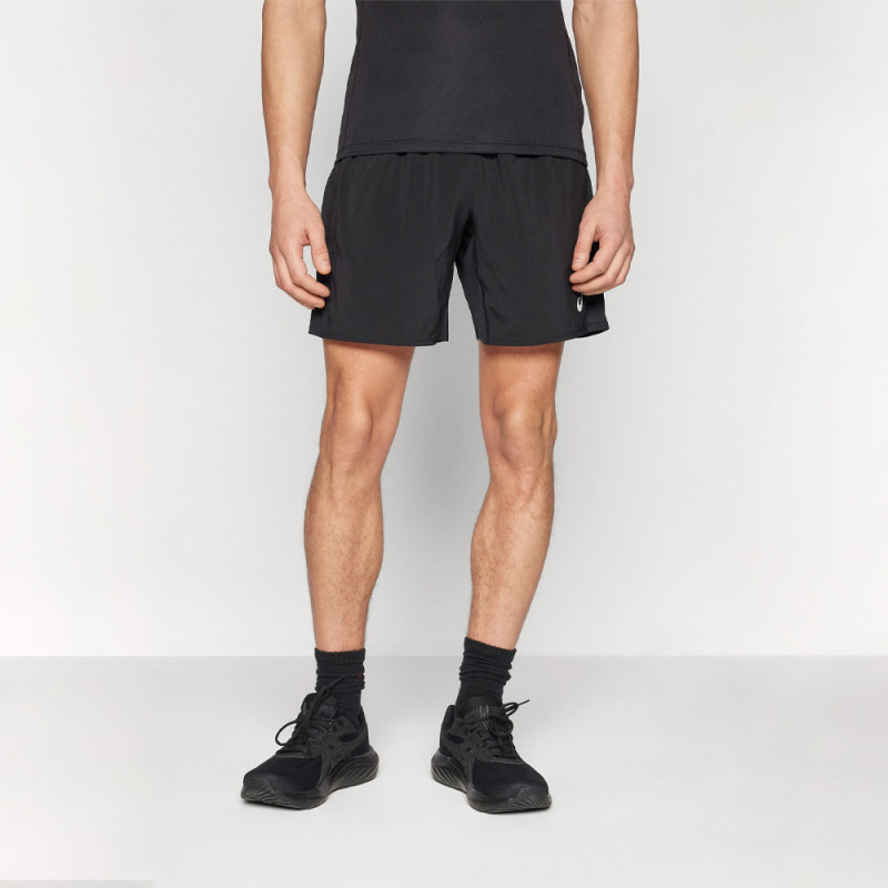 Short Asics Noir CORE 7IN – Légèreté et performance au quotidien