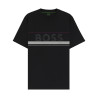 T-shirt BOSS Tee Iconic Zone – Noir – Style Sportif et Élégance Contemporaine