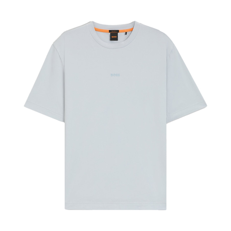 T-shirt BOSS Relaxed Gris Chiné TCHUP – Style décontracté et confort stretch