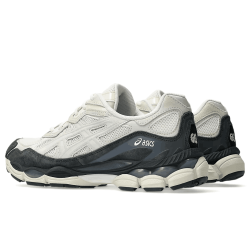 BASKETS ASICS GEL-NYC WHITE ET SMOKE GREY