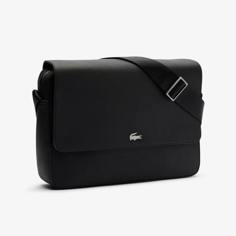 Sacoche Lacoste Noire à Rabat – Élégance business et fonctionnalité au quotidien
