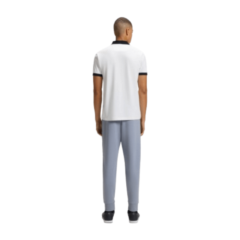 Polo BOSS Regular en piqué stretch - Blanc - POLO GL