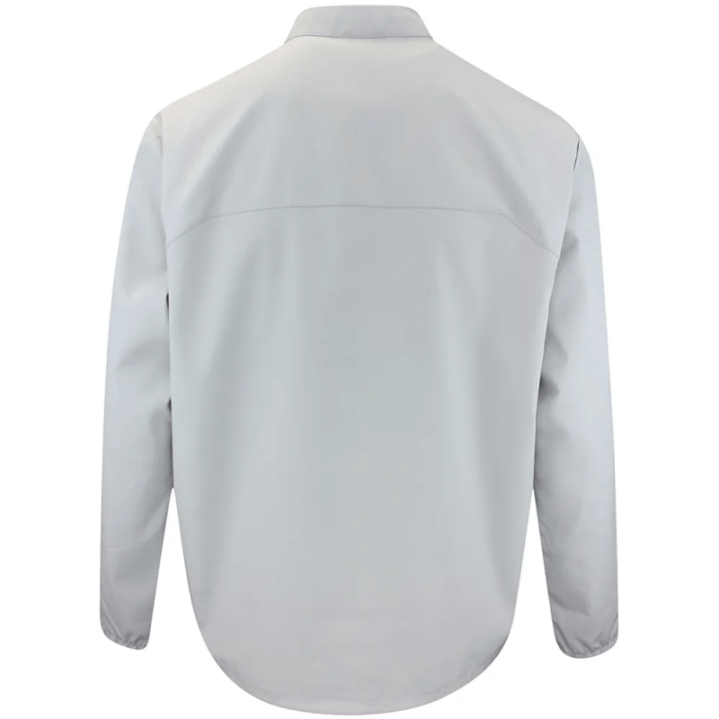 Veste de survêtement BOSS -Gris- poche horizontale dissimulée au milieu - tissu extensible