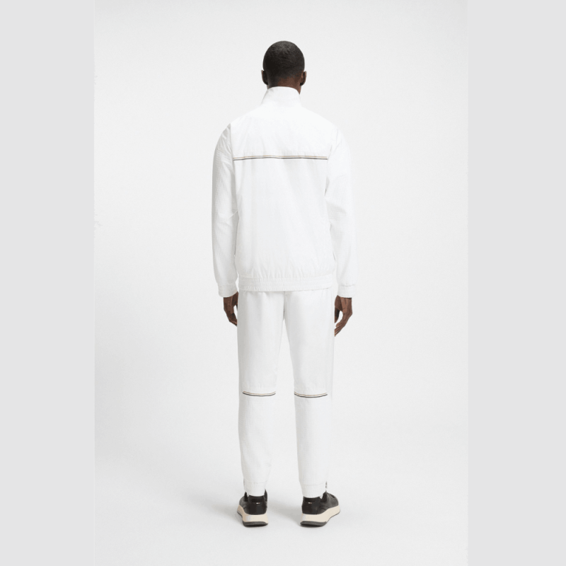 Survêtement BOSS -Blanc- déperlant à détails logotés