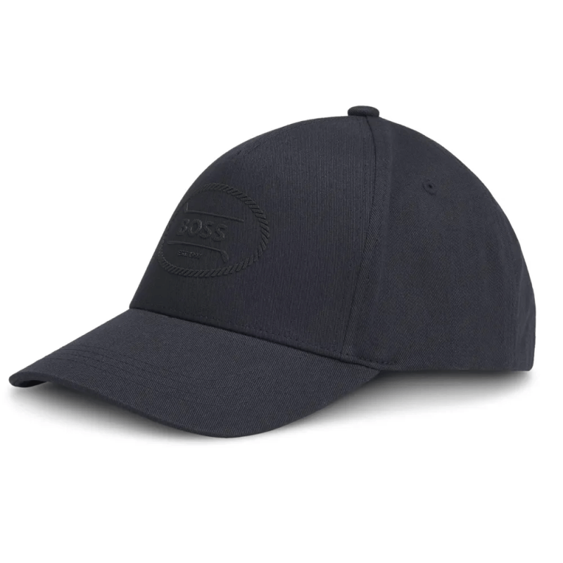 Casquette BOSS Golf -Bleu Foncé- Pyer-Golf en twill avec visière incurvée