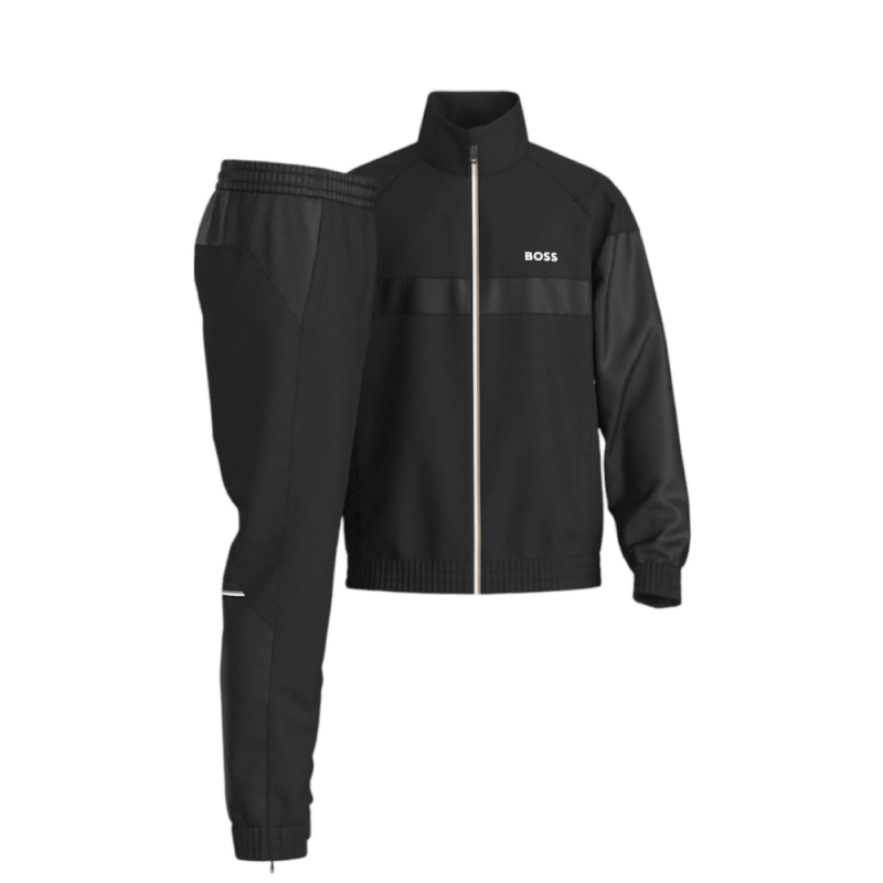 Survêtement BOSS -Noir- déperlant à détails logotés