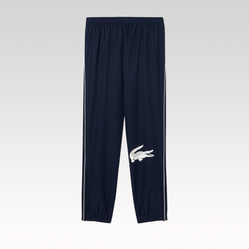 Pantalon de survetement Lacoste sport Bleu avec imprimé -  Confort & Style Athlétique