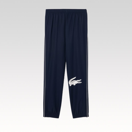 Pantalon de survetement Lacoste sport Bleu avec imprimé -  Confort & Style Athlétique