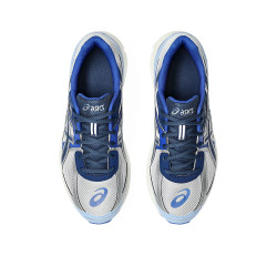Baskets ASICS JOG 100S Grises et Bleues – Style rétro et confort moderne