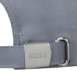 Casquette BOSS Golf - Gris - Pyer-Golf en twill avec visière incurvée