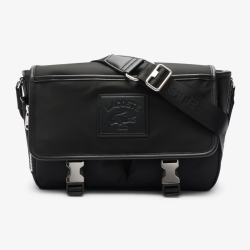 Sacoche à rabat Lacoste Classics NOIR