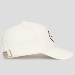 Casquette BOSS Golf - Blanc - Pyer-Golf en twill avec visière incurvée