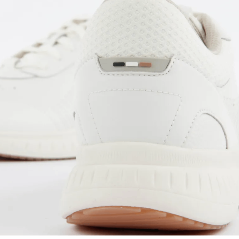 Basket BOSS -Blanc - de ville basse homme -Titanis_Runn_ltmx