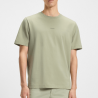 T-shirt  BOSS Relaxed  TChup- Vert Clair - en coton stretch à logo imprimé