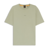 T-shirt  BOSS Relaxed TChup - Vert Clair - en coton stretch à logo imprimé