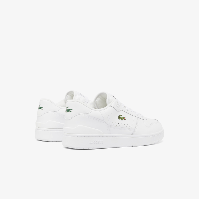 BASKETS Lacoste  en cuir -Blanc - T-CLIP SET Homme