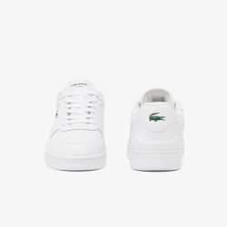 BASKETS Lacoste  en cuir -Blanc - T-CLIP SET Homme