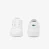 BASKETS Lacoste  en cuir -Blanc - T-CLIP SET Homme