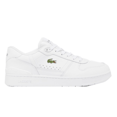 BASKETS Lacoste  en cuir -Blanc - T-CLIP SET Homme