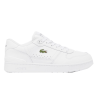 BASKETS Lacoste  en cuir -Blanc - T-CLIP SET Homme