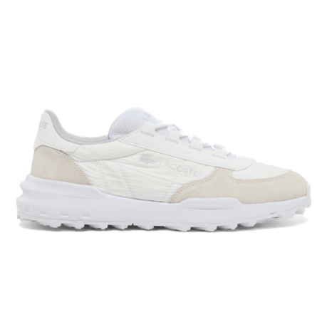 BASKETS Lacoste  -Blanc - ELITE ACTV EVO  Homme