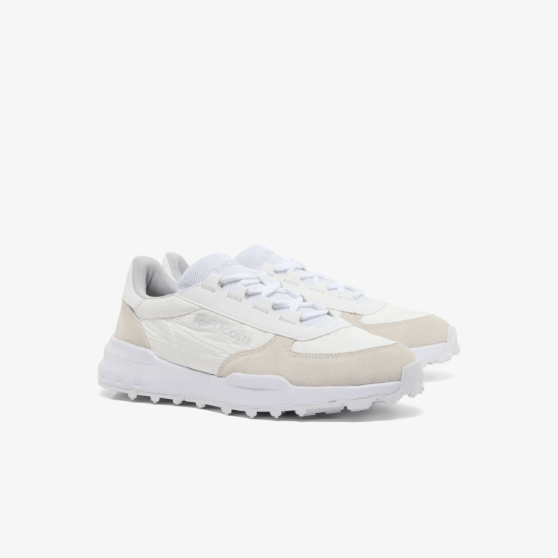 BASKETS Lacoste  -Blanc - ELITE ACTV EVO  Homme
