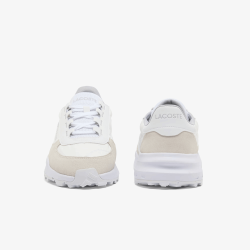 BASKETS Lacoste  -Blanc - ELITE ACTV EVO  Homme