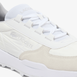 BASKETS Lacoste  -Blanc - ELITE ACTV EVO  Homme