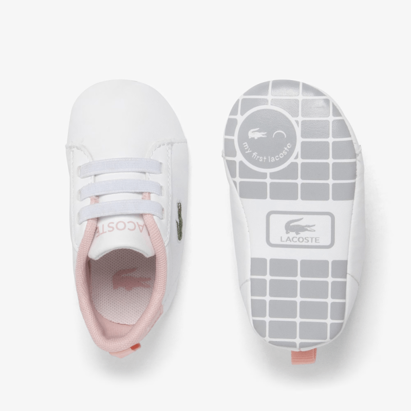 BASKETS Lacoste  -Blanc et Rose  -CARNABY SET Pour bébé