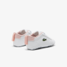 BASKETS Lacoste  -Blanc et Rose  -CARNABY SET Pour bébé