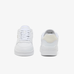 Baskets Lacoste - Blanc - T-CLIP SET en cuir Pour Femme