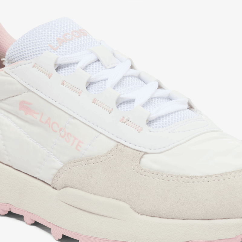 BASKETS Lacoste  -Blanc et Rose - ELITE ACTV EVO Pour  femme