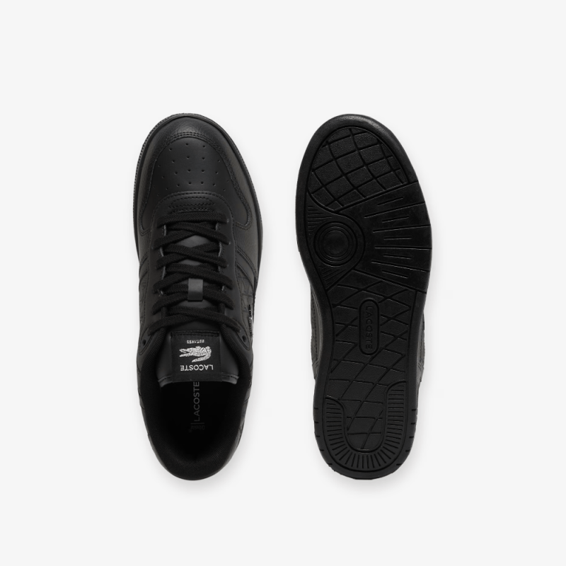 BASKETS Lacoste  -Noir- T-CLIP SET Homme  en cuir