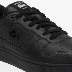 BASKETS Lacoste  -Noir- T-CLIP SET Homme  en cuir