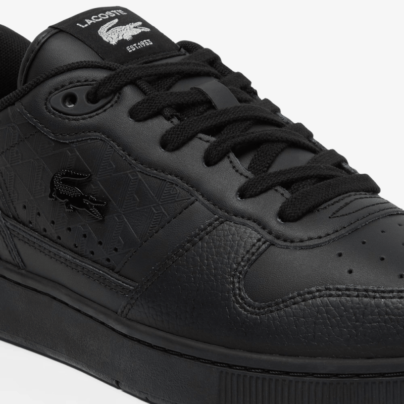 BASKETS Lacoste  -Noir- T-CLIP SET Homme  en cuir