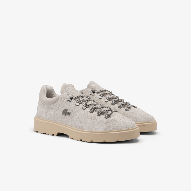 BASKETS Lacoste  -Beige -BASESHOT WNT  homme en suède