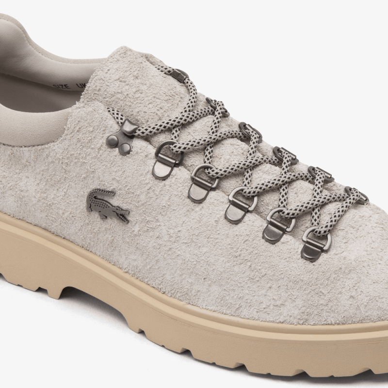 BASKETS Lacoste  -Beige -BASESHOT WNT  homme en suède