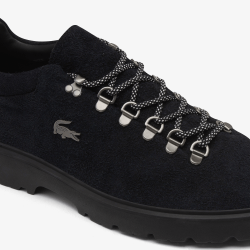 BASKETS Lacoste  -Noir- BASESHOT WNT  homme en suède