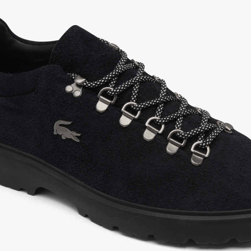 BASKETS Lacoste  -Noir- BASESHOT WNT  homme en suède