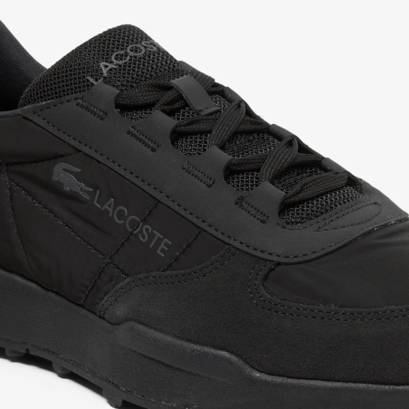 BASKETS Lacoste  -Noir-ELITE ACTV EVO  homme