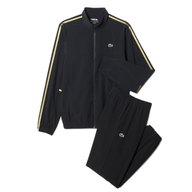 Survêtement Lacoste - Noir -  Tennis x Novak Djokovic