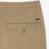 Pantalon de survêtement Lacoste – Beige – chino regular fit coton
