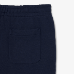 Pantalon de survêtement Lacoste – Bleu Nuit – en molleton Unisexe Chez DM'Sports Lyon