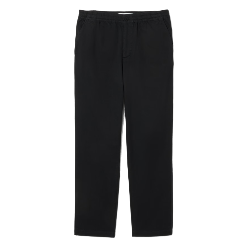 Pantalon de survêtement Lacoste – Noir – chino regular fit coton