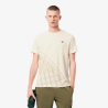 T-shirt  Lacoste -Blanc cassé- Tennis Ultra Dry imprimé